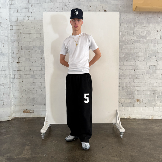WITHME 5IVE SWEATPANTS - BLACK