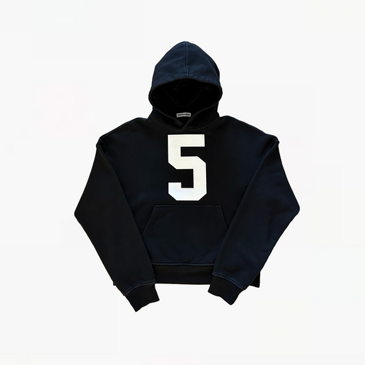 WITHME 5IVE HOODIE - WASHED BLACK