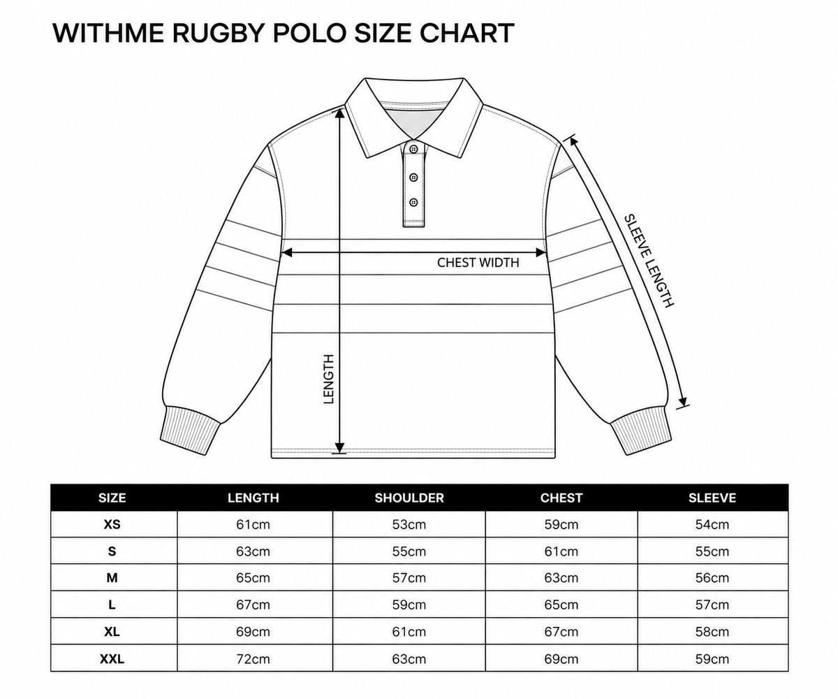 WITHME RUGBY POLO - NAVY