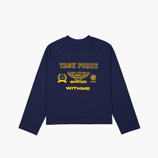 WITHME TASK FORCE LONG SLEEVE  - NAVY