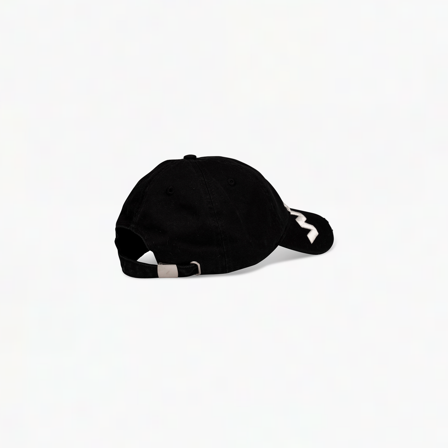 WITHME DISTRESSED BASEBALL CAP - BLACK