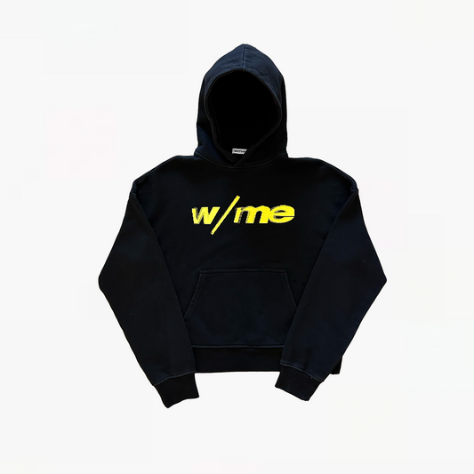 WITHME W/ME HOODIE - WASHED BLACK