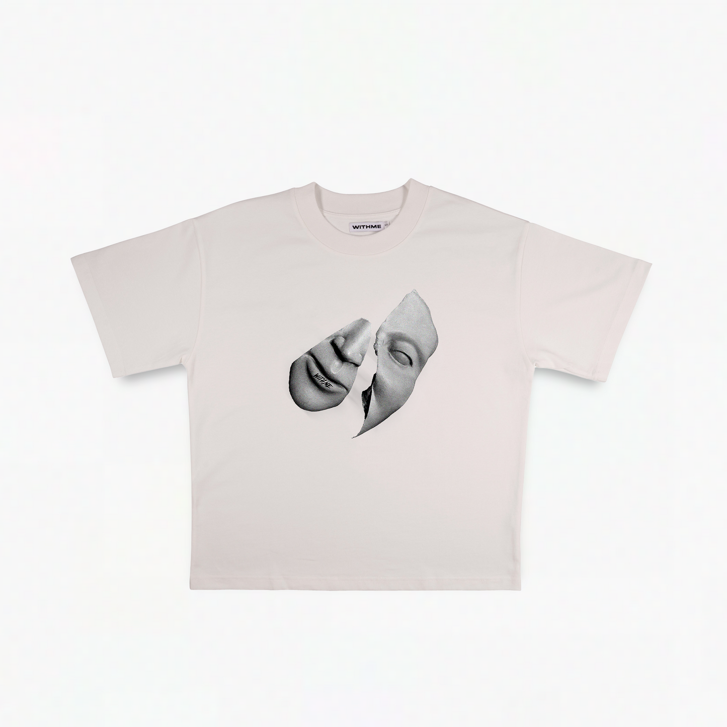 WITHME HEADSPACE T-SHIRT - FLAT WHITE